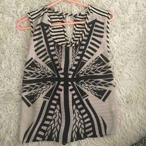 Cute wide strap tank style top